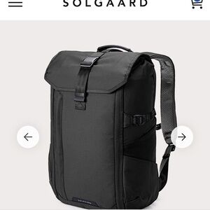 Solgaard Black Backpack